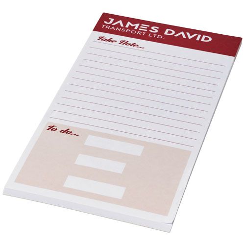 libreta 1/3 a4 desk-mate® burgundy/blanco vista1