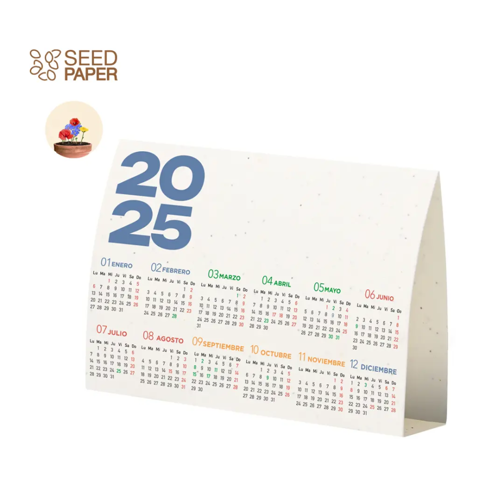 Calendario Sobremesa Semilla Koryo