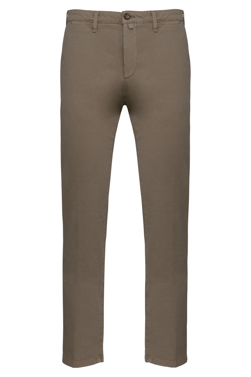 Pantalón Algodón Elastán, 2 Bolsillos Italianos