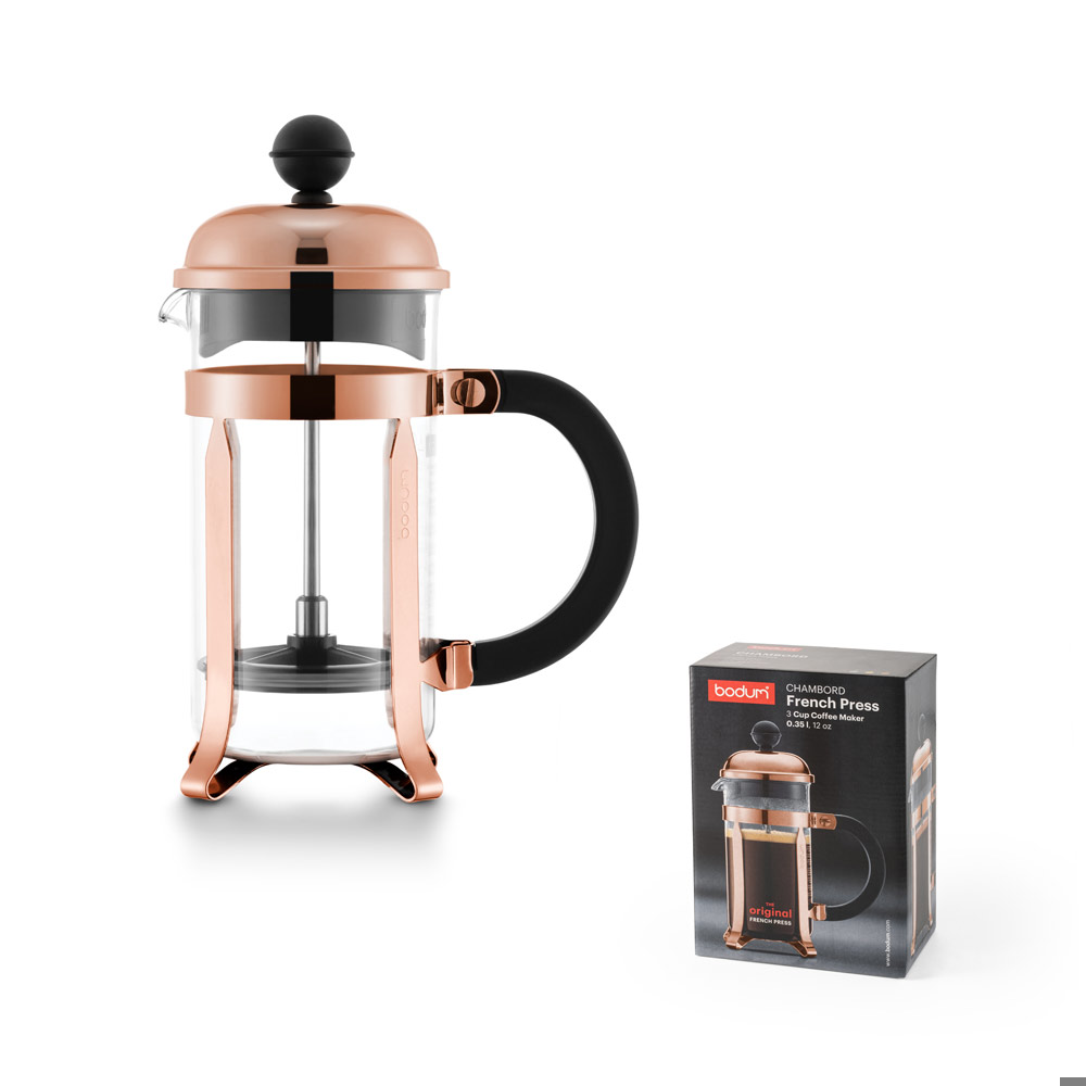 CHAMBORD COPPER 350. Cafetera 350ml