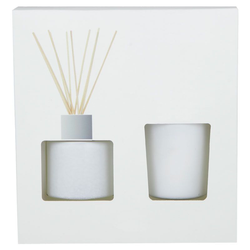 Ambiente y velas set de ambientador y vela zen de cristal vista 1