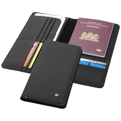 Fundas documentación viaje odyssey rfid travel de nylon con impresión vista 1