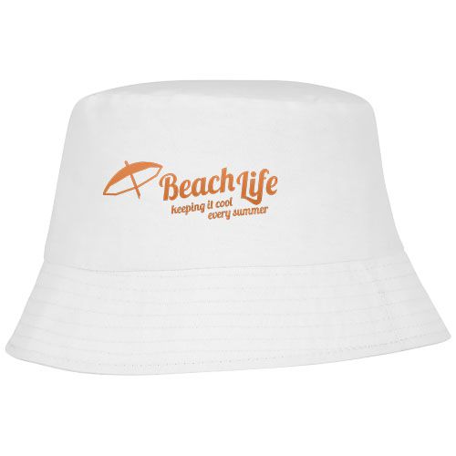 gorro para el sol solaris burgundy/blanco vista1
