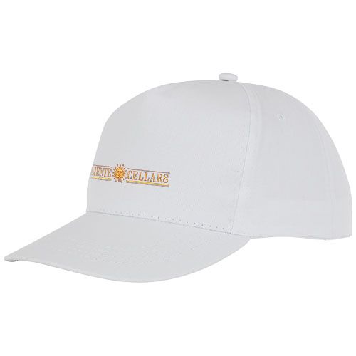 gorra de 5 paneles hades burgundy/blanco vista1