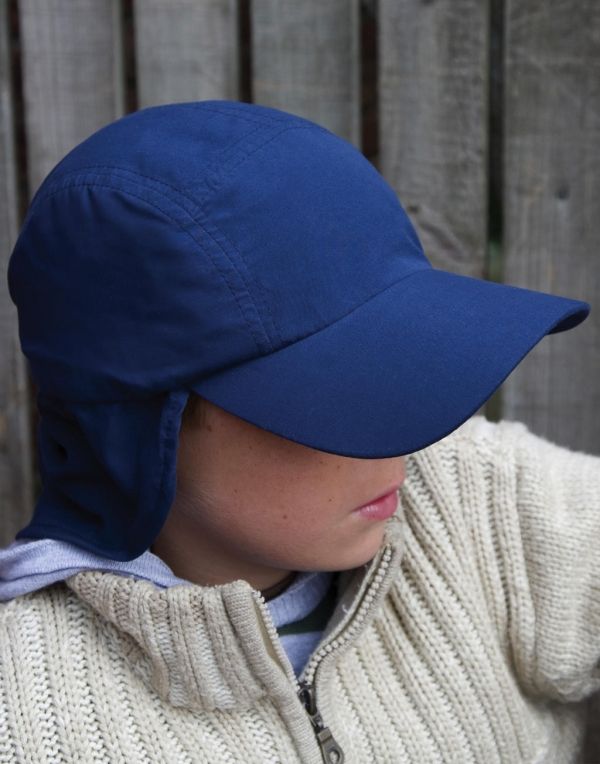 Gorras serigrafiadas result legionario niño con logo vista 1