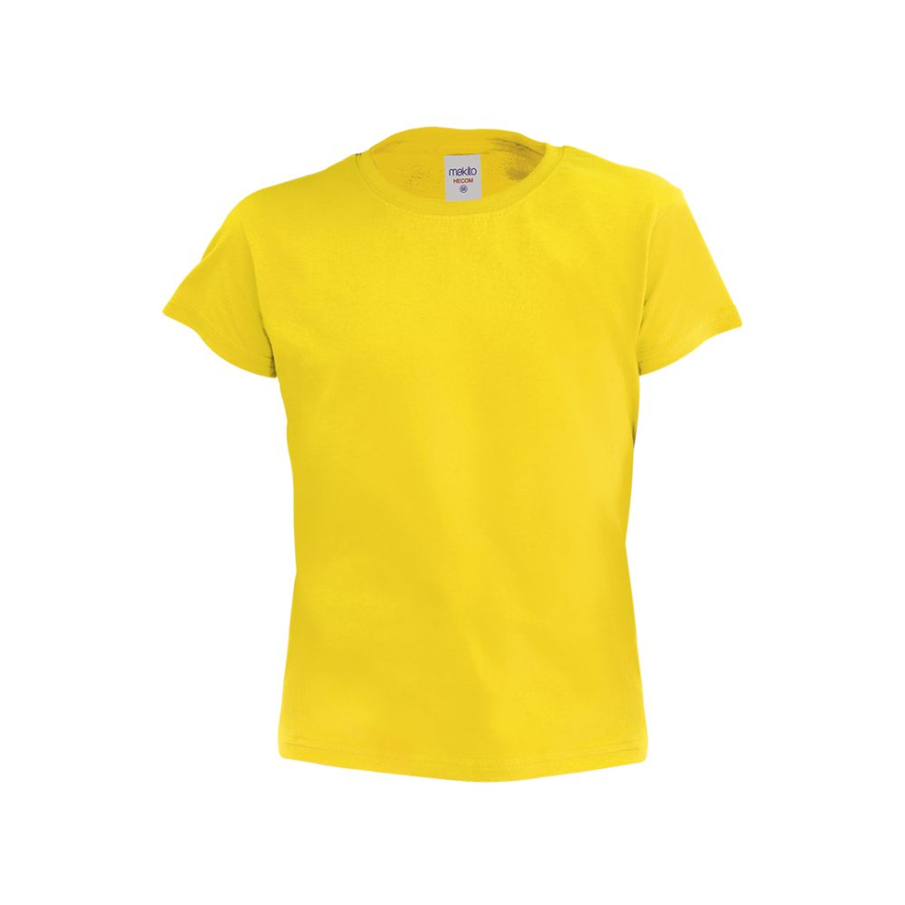 Camisetas manga corta hecom niño de 100% algodón con logo vista 1