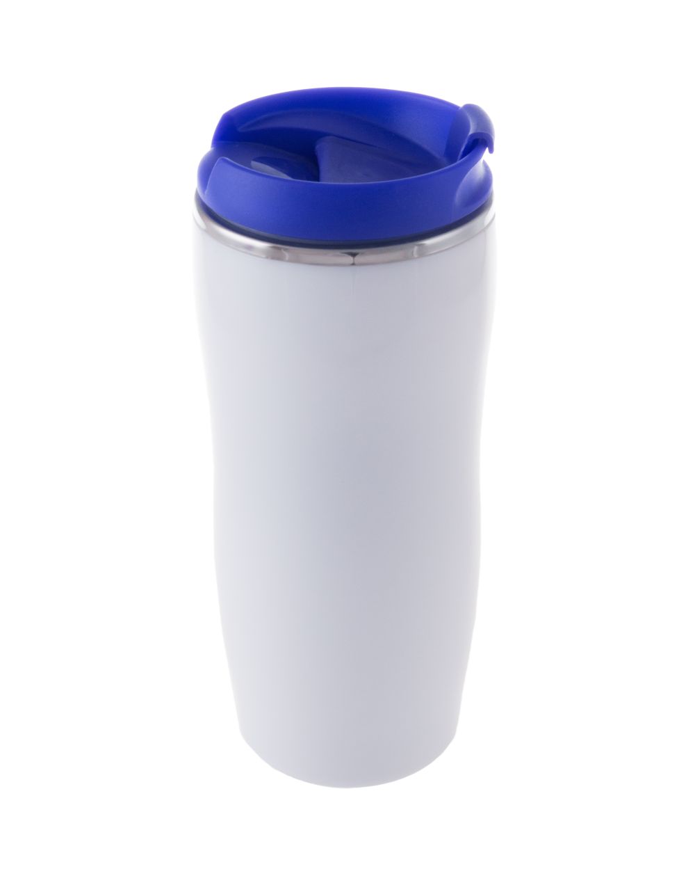 Vasos para llevar zicox de metal con logo vista 1