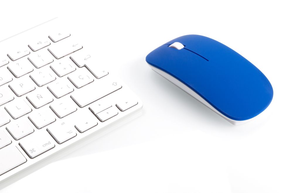 Ratones de ordenador lyster con logo vista 1
