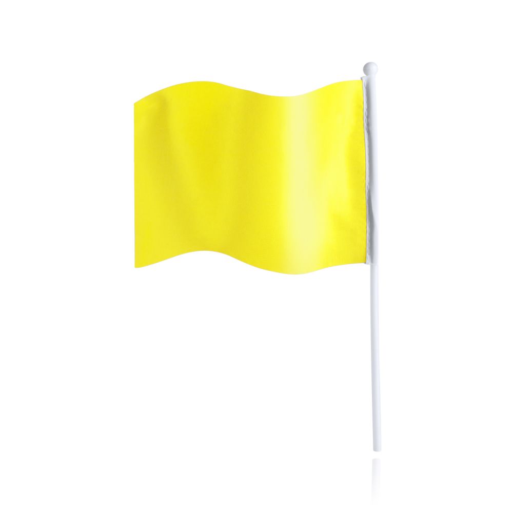 Banderas rolof de poliéster con logo vista 1