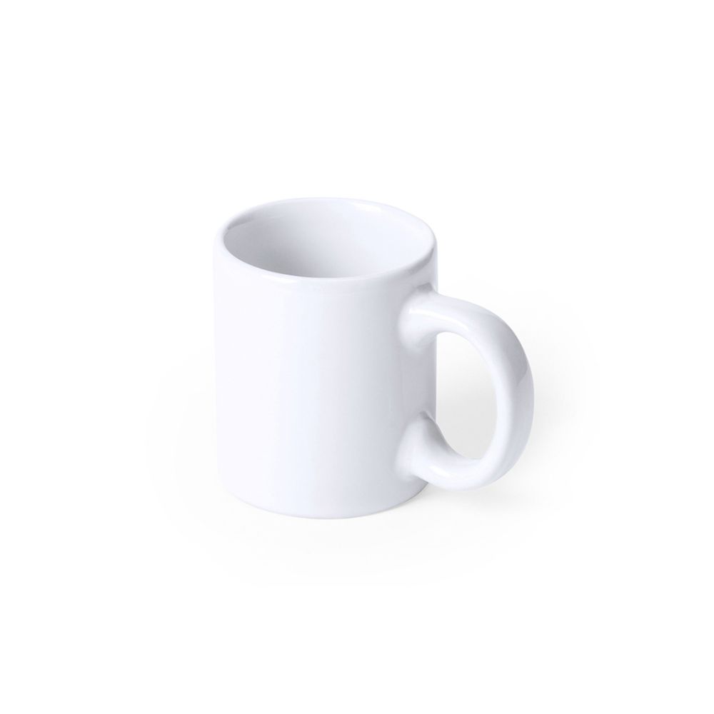Taza clásica lutin de cerámica con publicidad vista 1