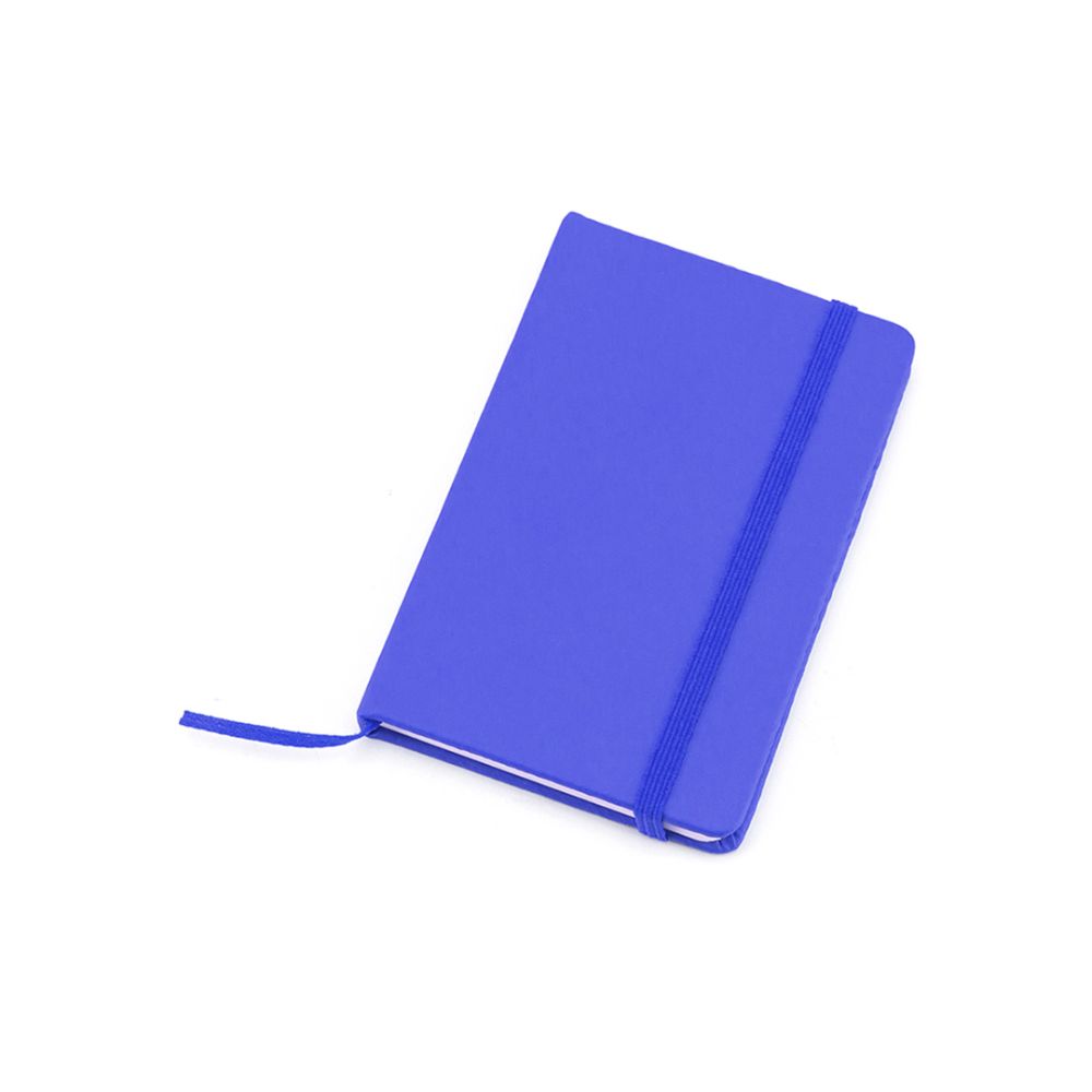 Libretas con banda elastica kinelin de polipiel con publicidad vista 1