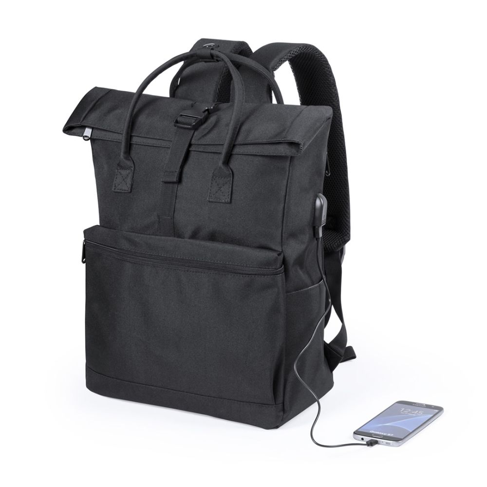Mochilas para ordenador manthium de poliéster vista 1