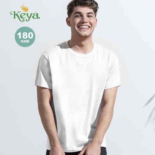 Camiseta Adulto Blanca Keya MC180-OE