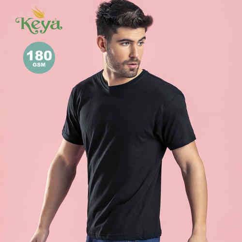 camiseta adulto color keya mc180-oe  vista1