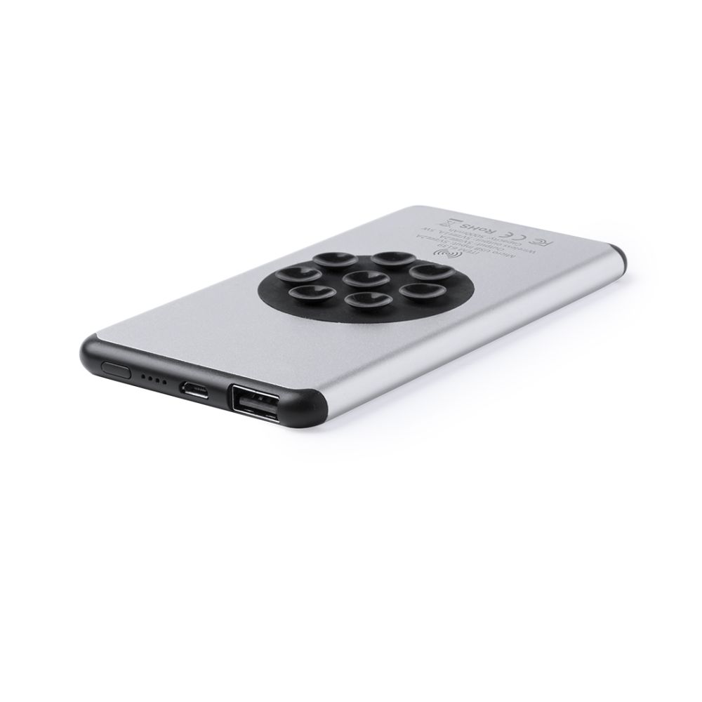 Baterias power bank boxlem de metal con logo vista 1