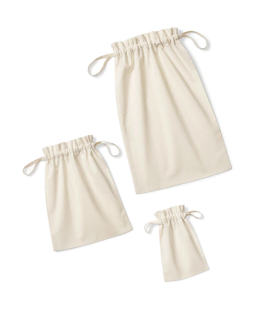 Regalos ecológicos westford mill bolsa orgánica con cordón ecológico vista 2