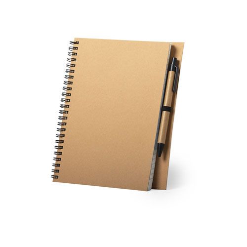 Cuadernos con anillas neyla de cartón ecológico vista 1