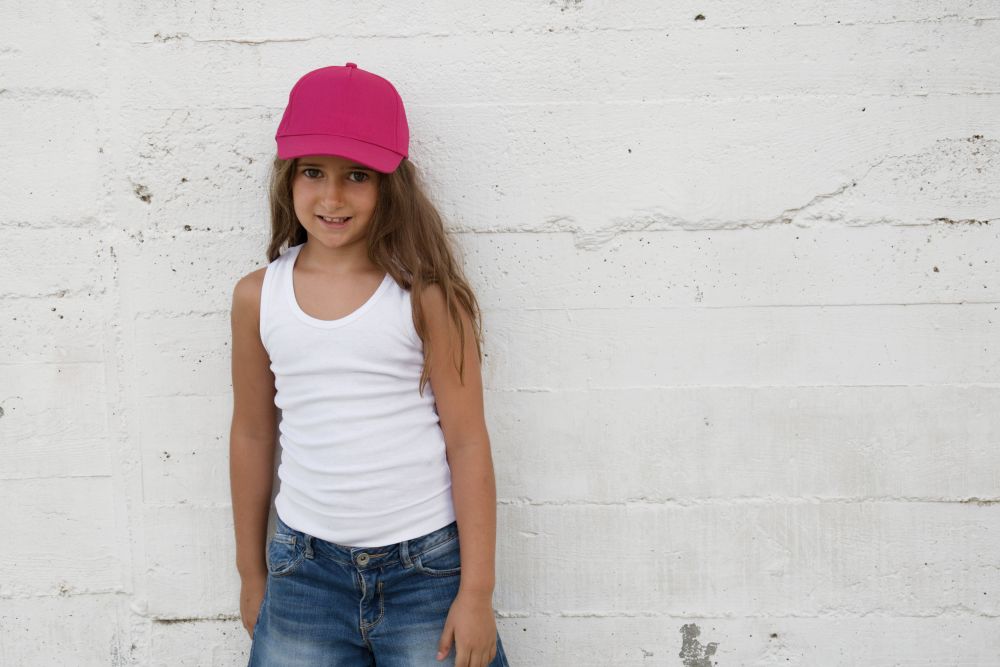 gorra de algodón para niños - 5 paneles vista3
