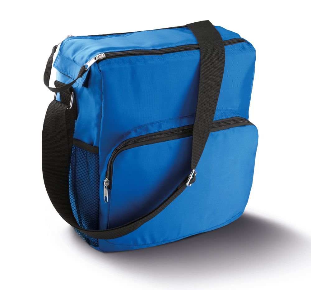 bolsa nevera vertical burgundy/blanco vista1