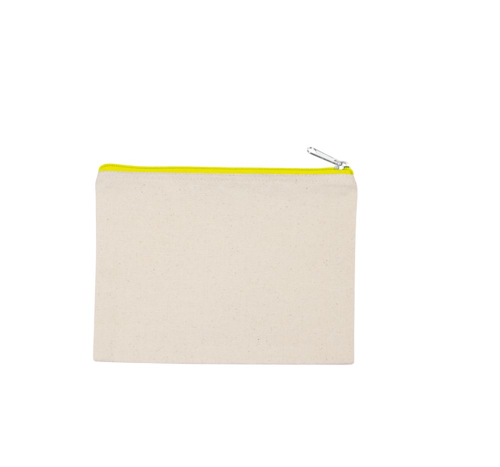 estuche de algodón canvas, modelo mediano burgundy/blanco vista1