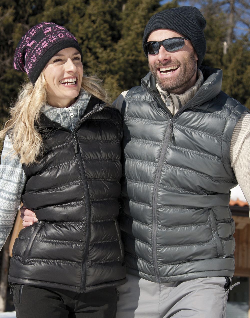 Chalecos result acolchado ice bird hombre con logo vista 6