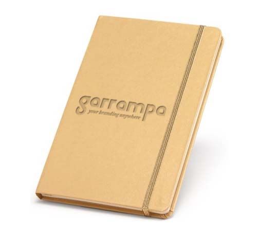 Libretas con banda elastica portman con impresión vista 1
