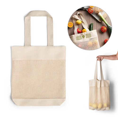 MUMBAI. Bolsa de algodón 100%