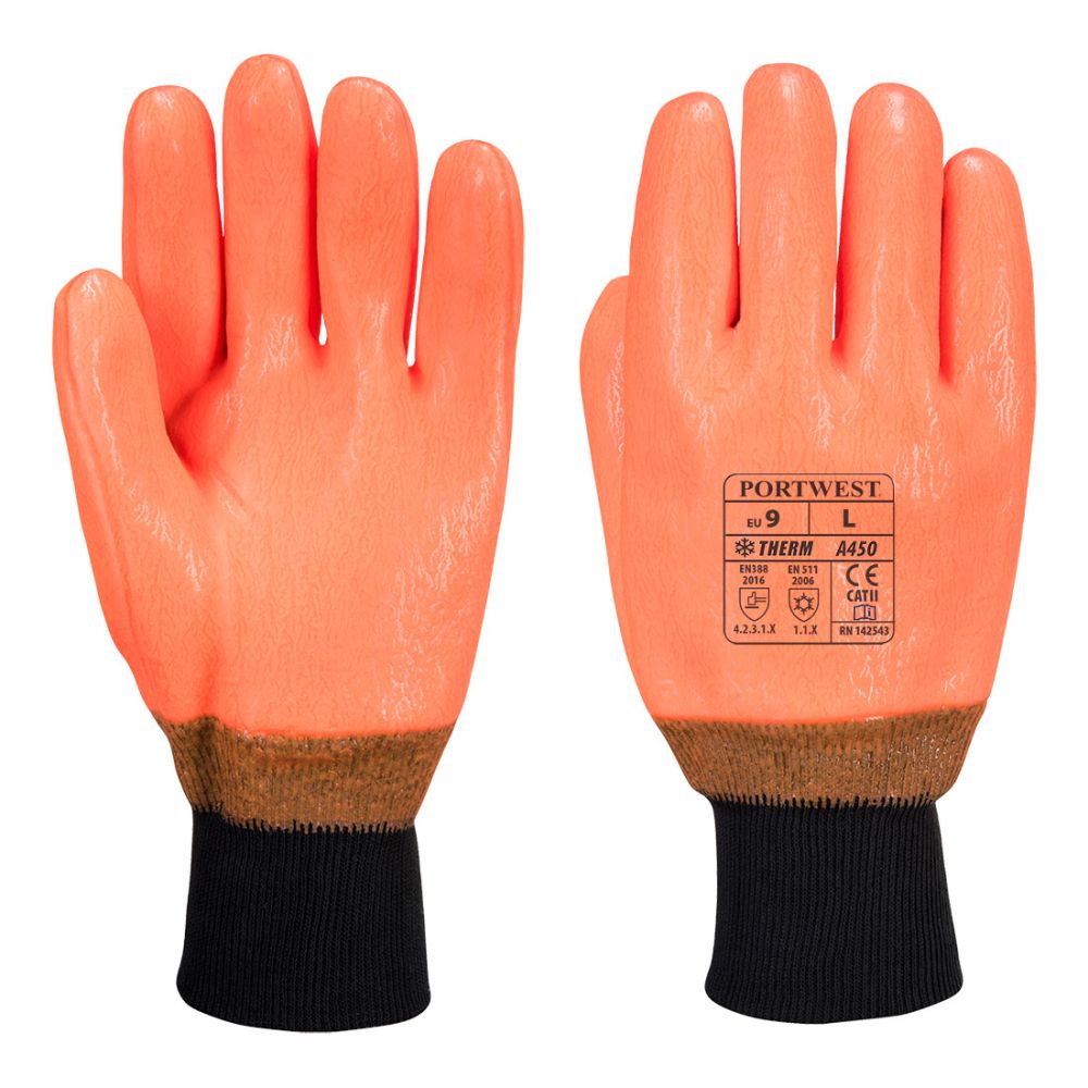 Guante alta visibilidad impermeable