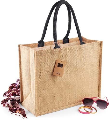 Bolsa de compra clásica de yute