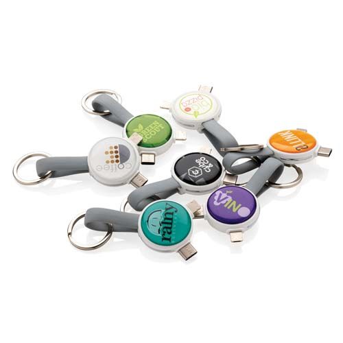 Cable redondo 3 en 1