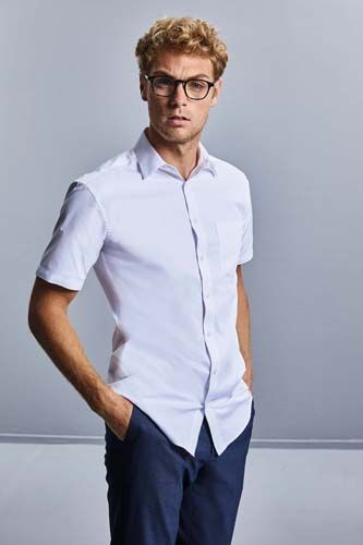 Camisa Coolmax® manga corta