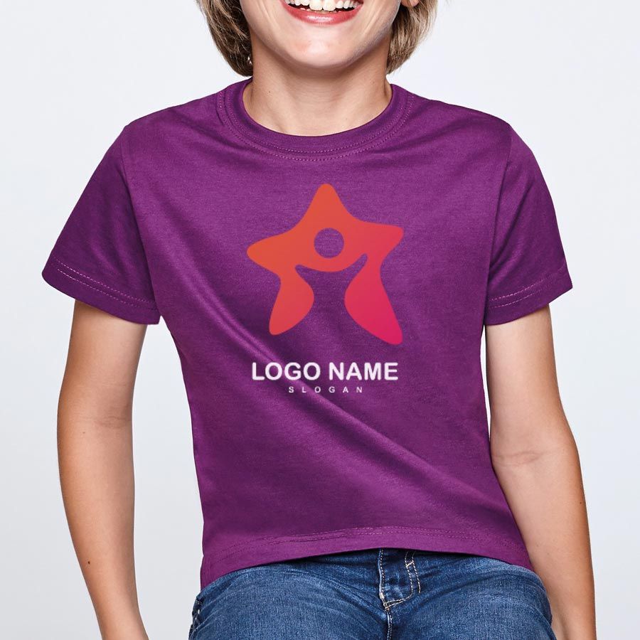 Camisetas manga corta roly beagle niño de 100% algodón con publicidad vista 1