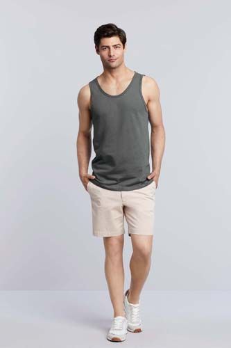 Camiseta Softstyle sin mangas hombre