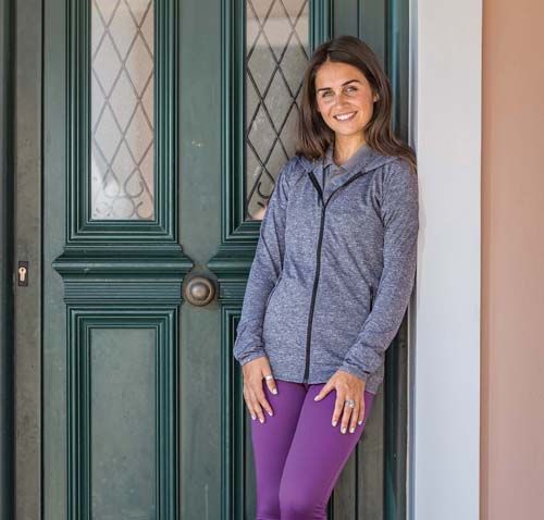 Chaqueta con capucha mujer