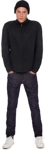 ID.206 Chaqueta de felpa con cremallera