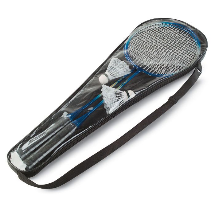 madels juego de badminton burgundy/blanco vista2