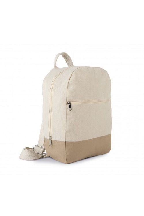 mochila básica de algodón vista1