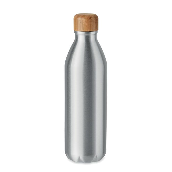 asper botella aluminio 550 ml burgundy/blanco vista1
