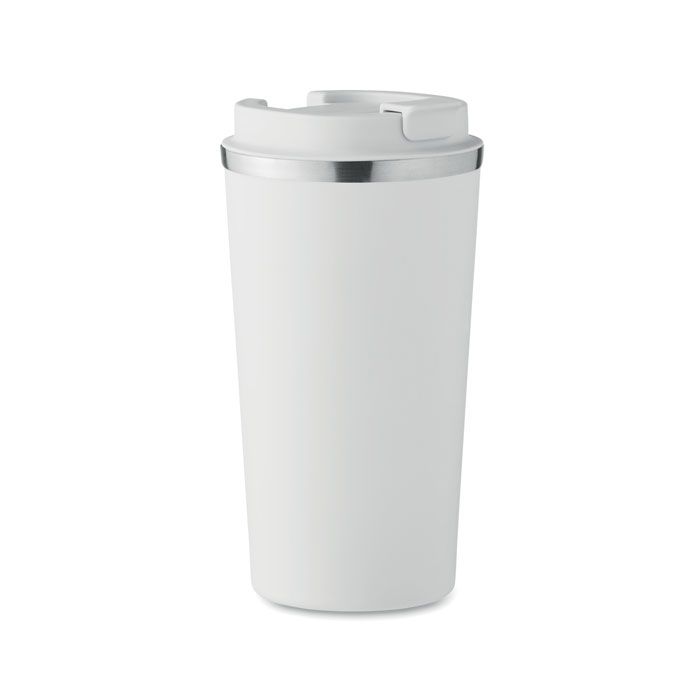 brace + vaso de doble pared 510 ml burgundy/blanco vista1