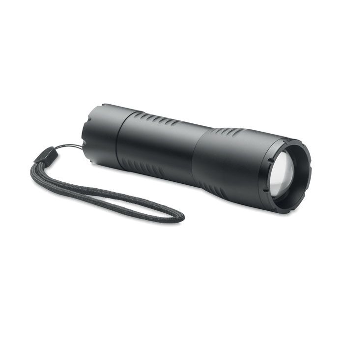 enta pequeña linterna led aluminio burgundy/blanco vista1