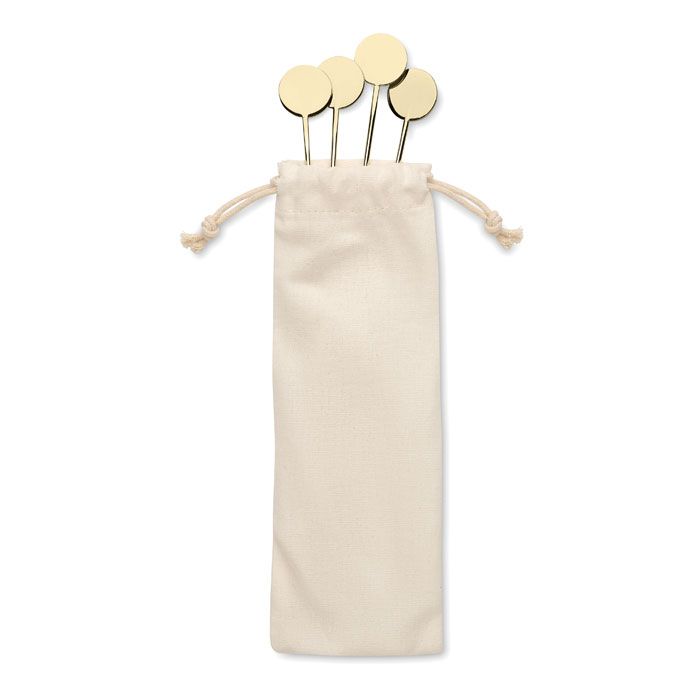 tamango set agitadores de acero inox. burgundy/blanco vista1
