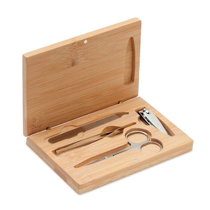 sewa set de manicura burgundy/blanco vista1