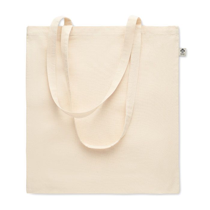 nuoro bolsa de algodón orgánico burgundy/blanco vista1