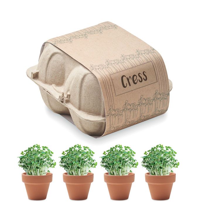CRESS Kit de cultivo en huevera