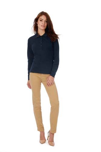Polo Safran manga larga mujer
