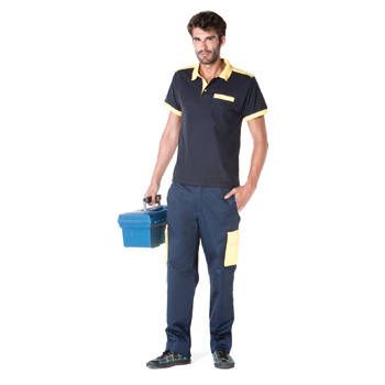Polos para trabajar roly polo worker de poliéster vista 1