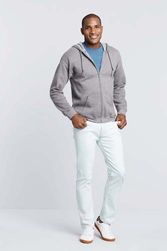 Sudadera Heavy Blend™ capucha y cremallera hombre