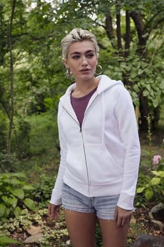 Sudadera Premium cremallera y capucha mujer (62-118-0)