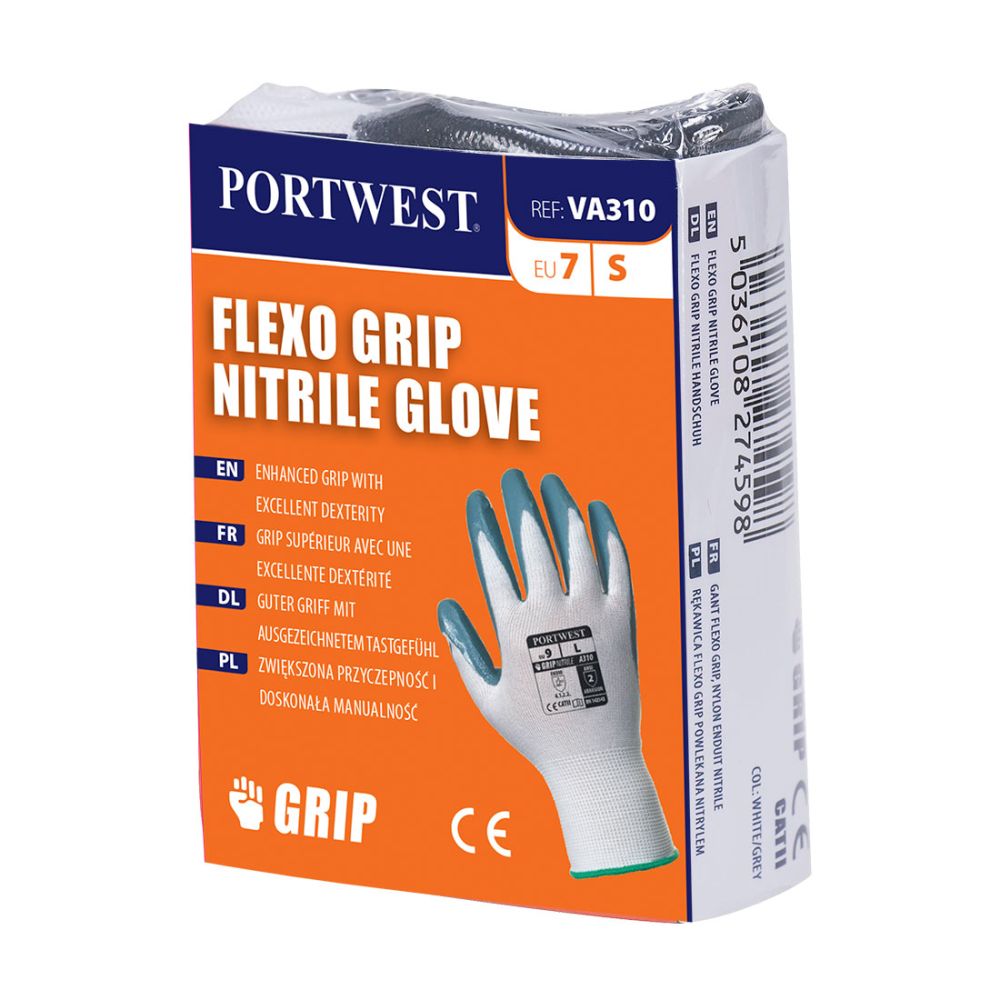 Guante de Nitrilo Flexo Grip (Vending)