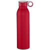 botella de aluminio de 650 ml grom rojo vista1